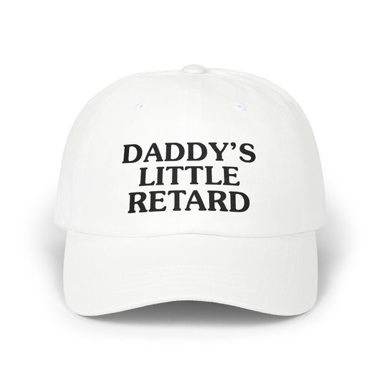 Daddy's Little Retard Baseball Cap