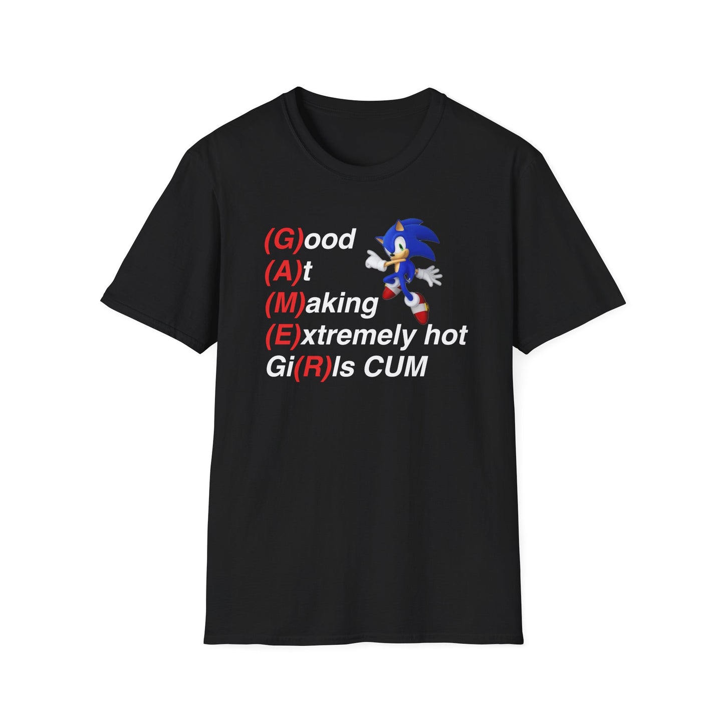GAMER: Good At Making Extremely Hot Girls C*m Tee