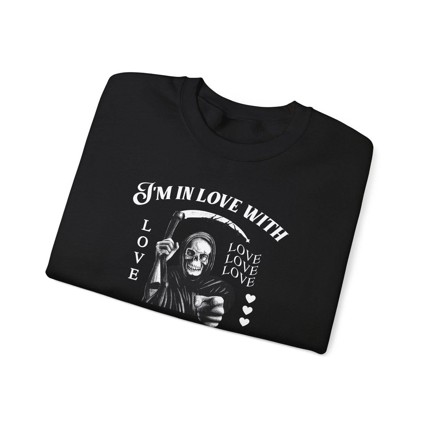 I'm In Love With My Sleep Paralysis Demon Crewneck Sweatshirt