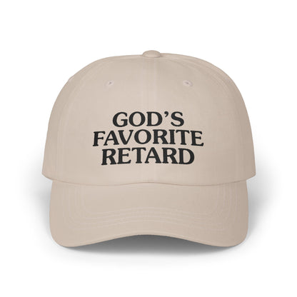 God's Favorite Retard Baseball Cap