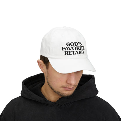 God's Favorite Retard Baseball Cap