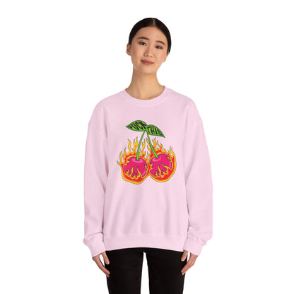 Fuck This Cherries Crewneck Sweatshirt