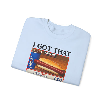 I Got That Dog in Me Crewneck Sweatshirt