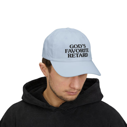 God's Favorite Retard Baseball Cap