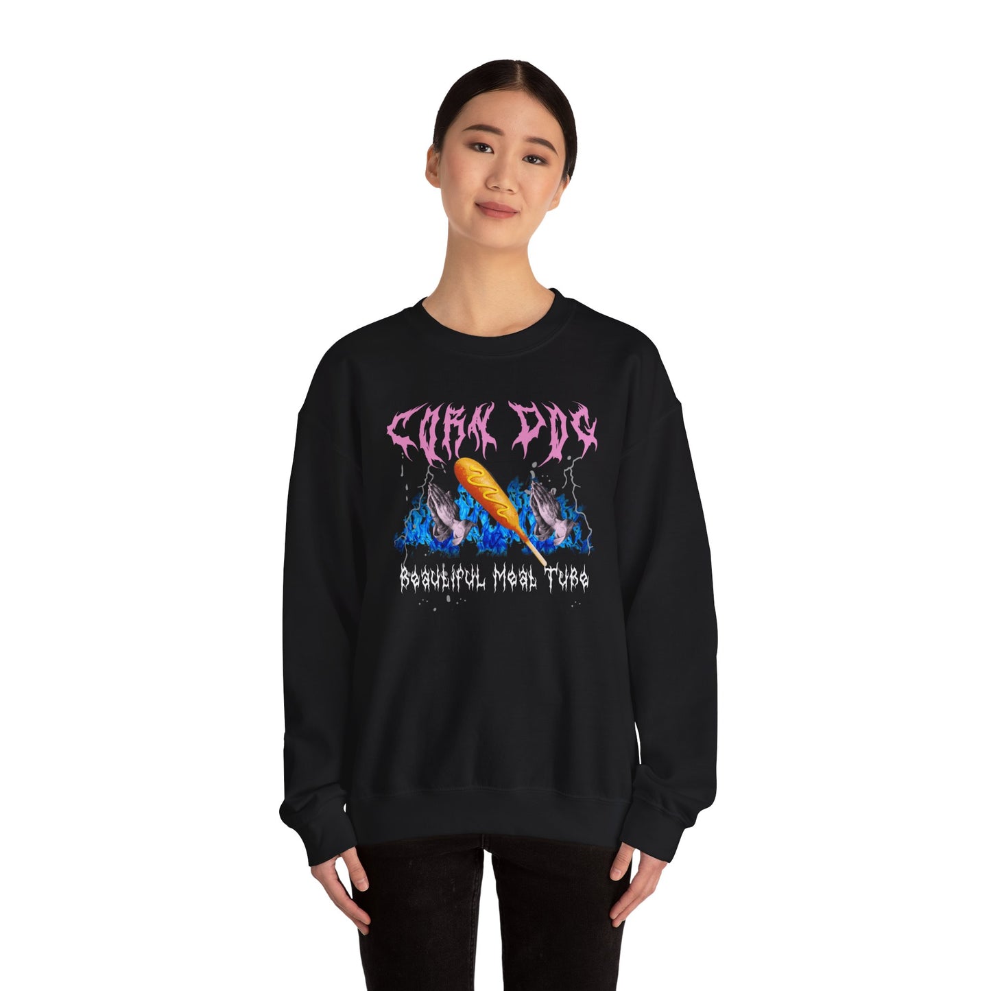 Hardcore Corn Dog Crewneck Sweatshirt