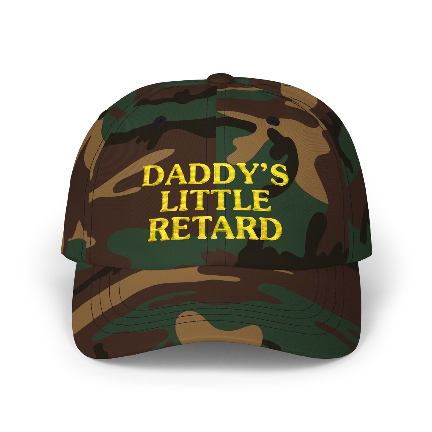 Daddy's Little Retard Baseball Cap