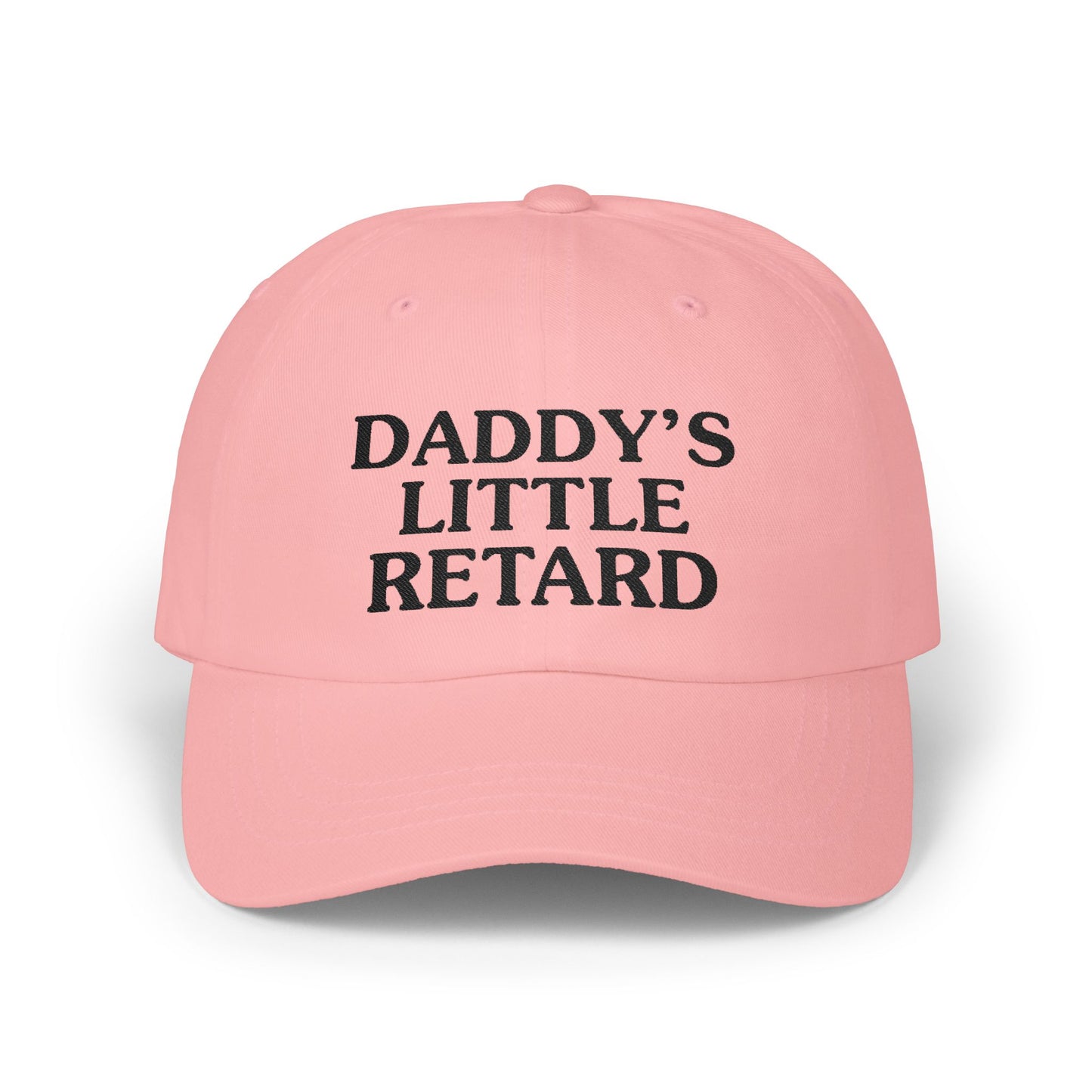 Daddy's Little Retard Baseball Cap