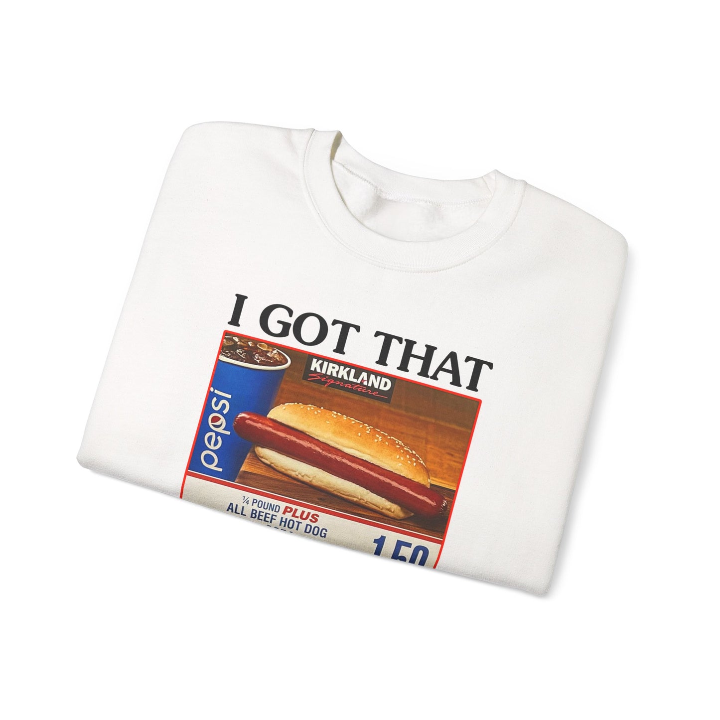 I Got That Dog in Me Crewneck Sweatshirt
